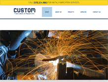 Tablet Screenshot of bcscustomfab.com